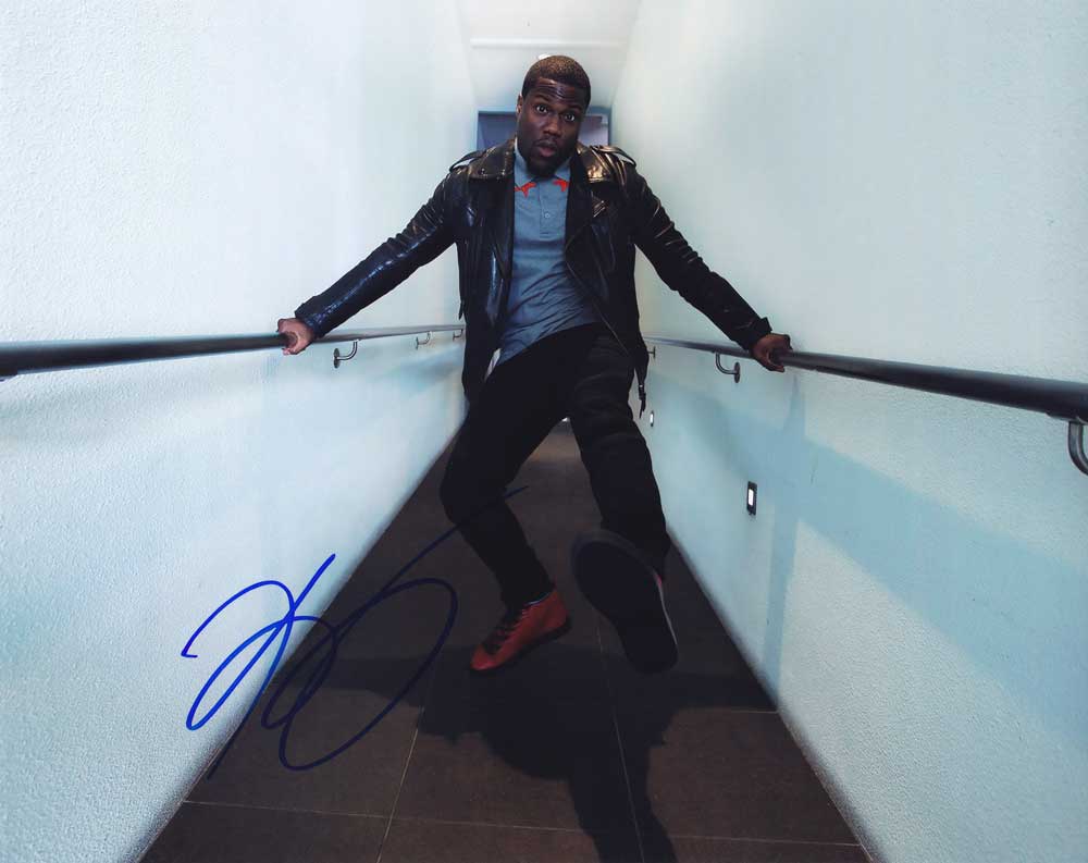 Kevin Hart in-person autographed photo