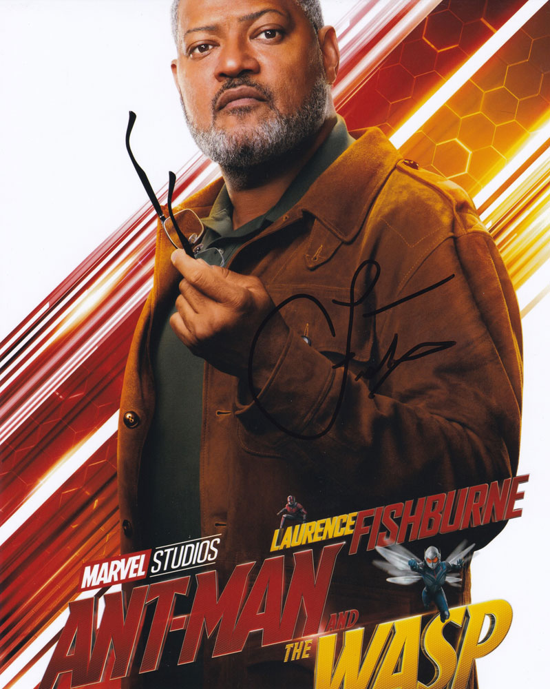 Laurence Fishburne in-person autographed photo