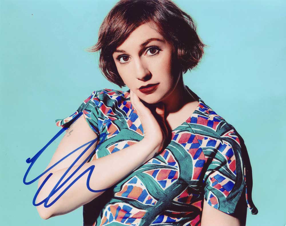 Lena Dunham In-person Autographed Photo