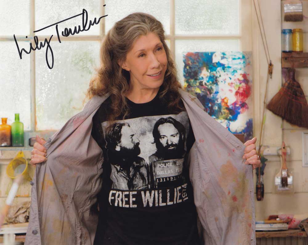 Lily Tomlin In-person Autographed Photo