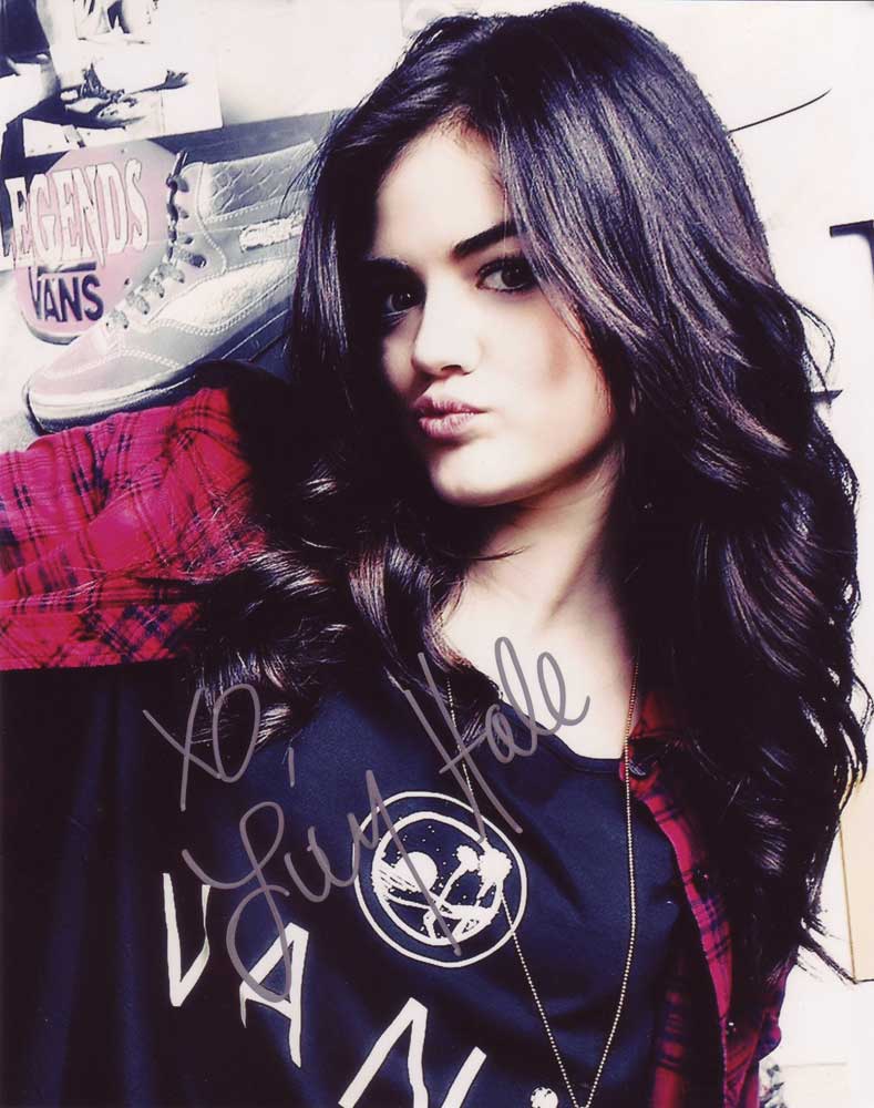 Lucy Hale in-person autographed photo