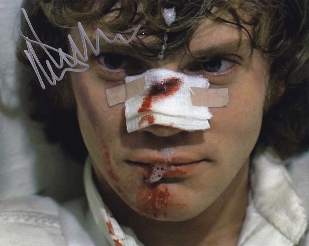 Malcolm McDowell in-person autographed photo A Clockwork Orange