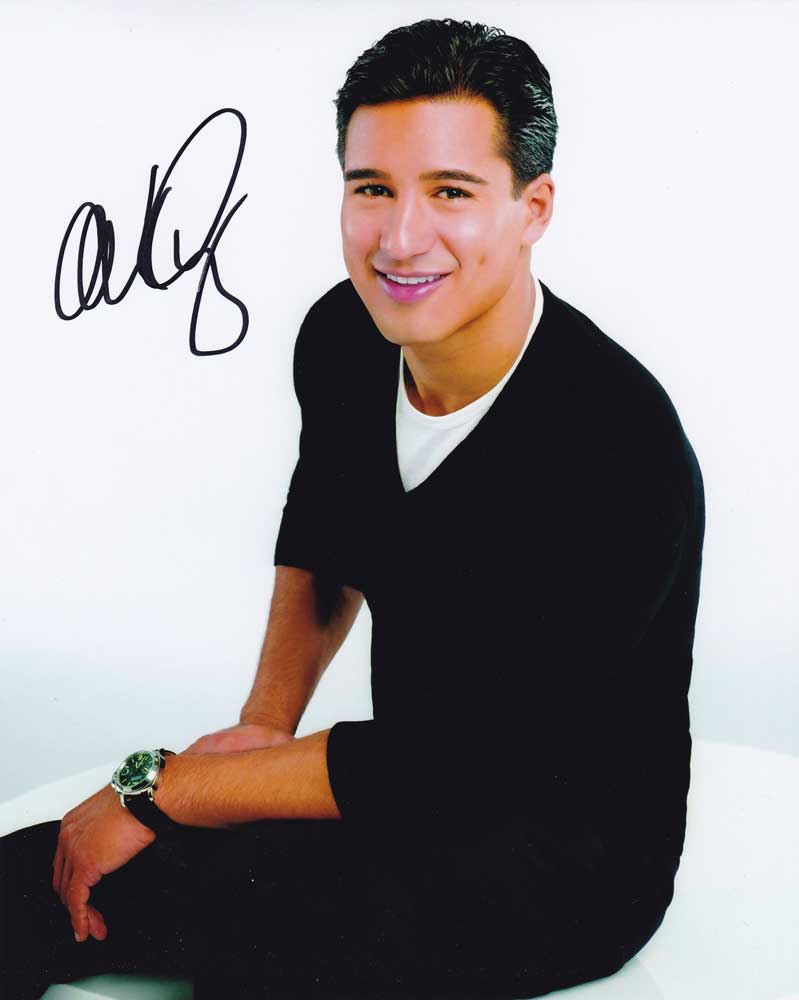 Mario Lopez In-person Autographed Photo