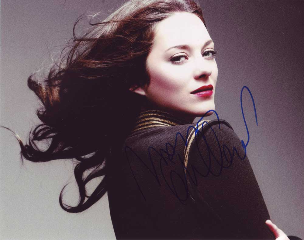 Marion Cotillard in-person autographed photo