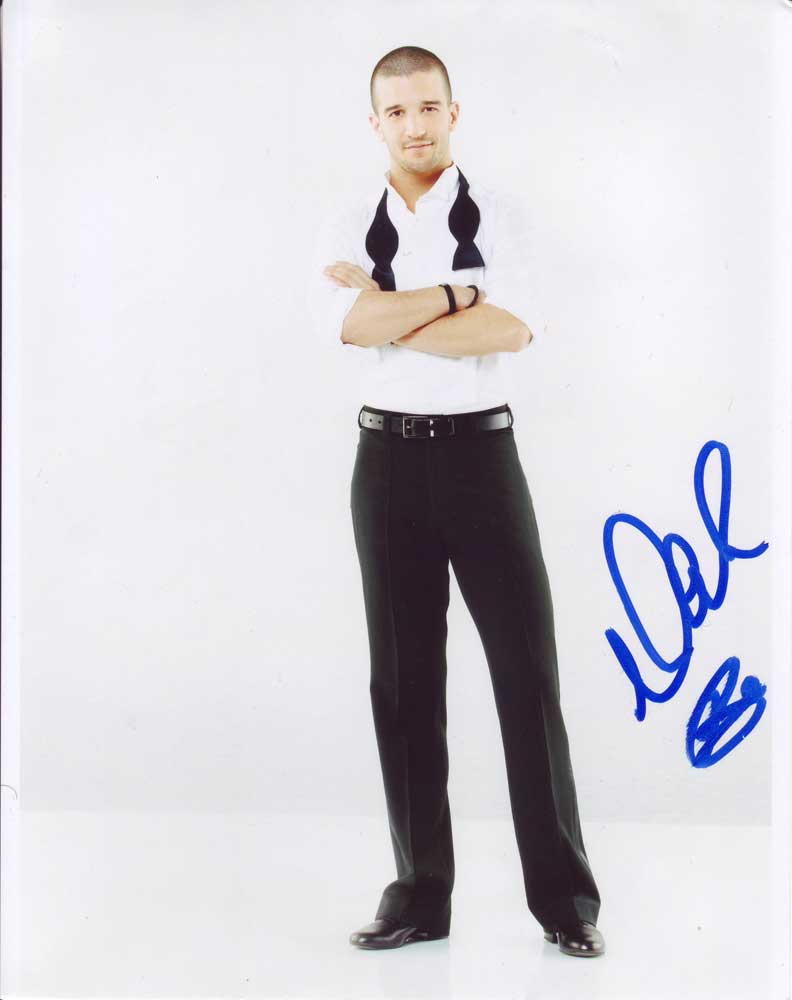 Mark Ballas in-person autographed photo