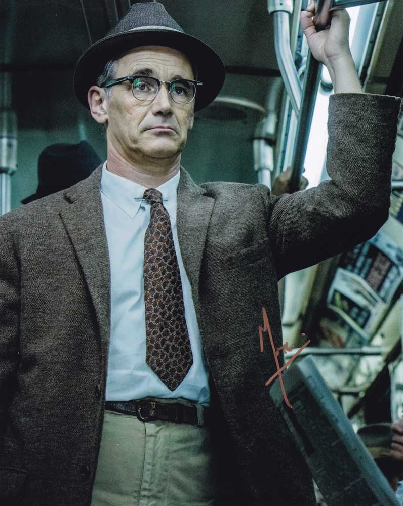 Mark Rylance in-person autographed photo