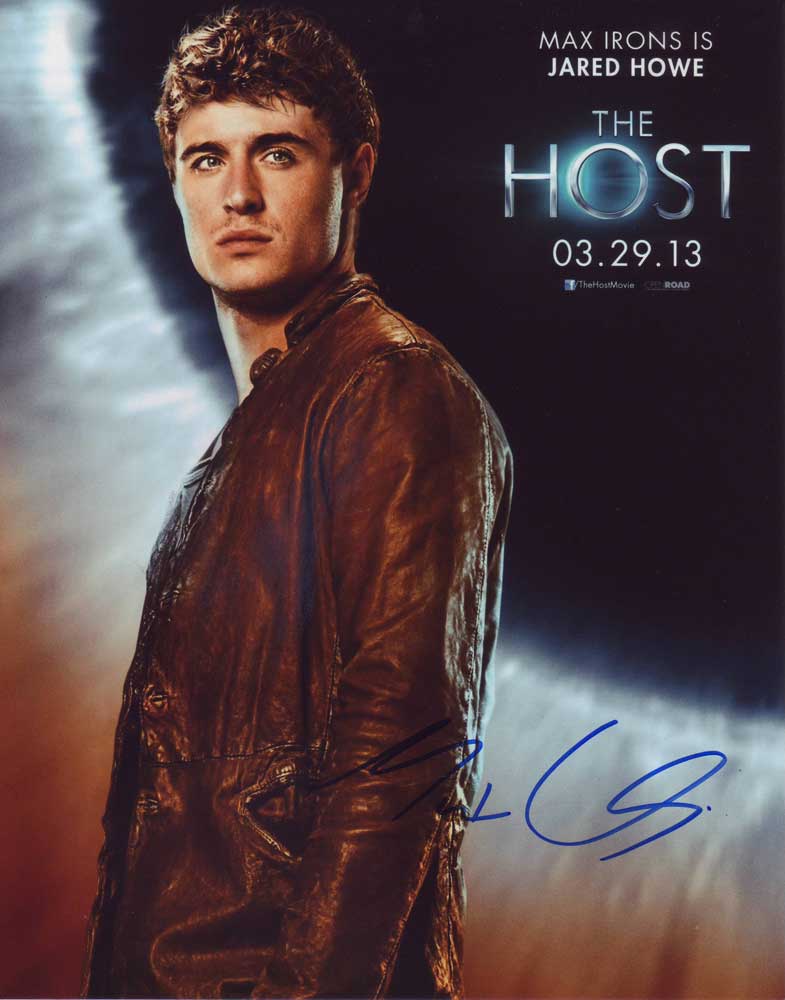 Max Irons in-person autographed photo