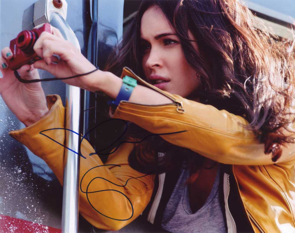 Megan Fox in-person autographed photo