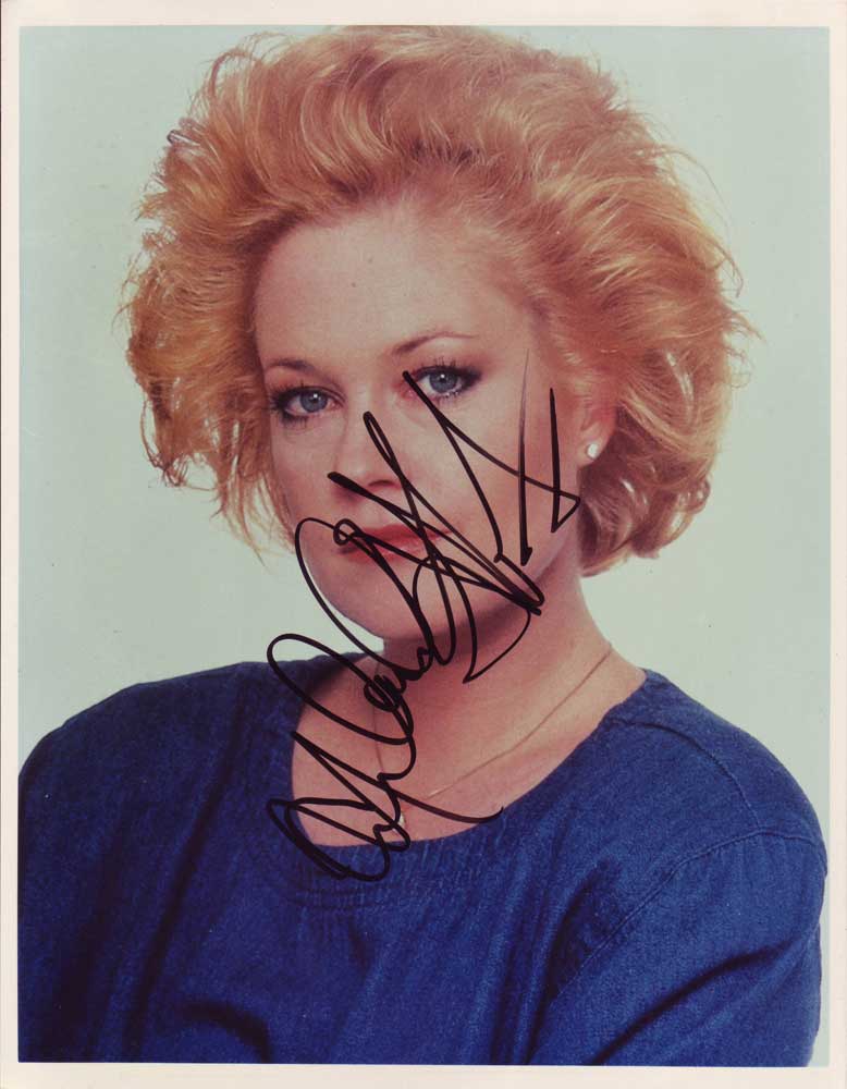 Melanie Griffith in-person autographed photo