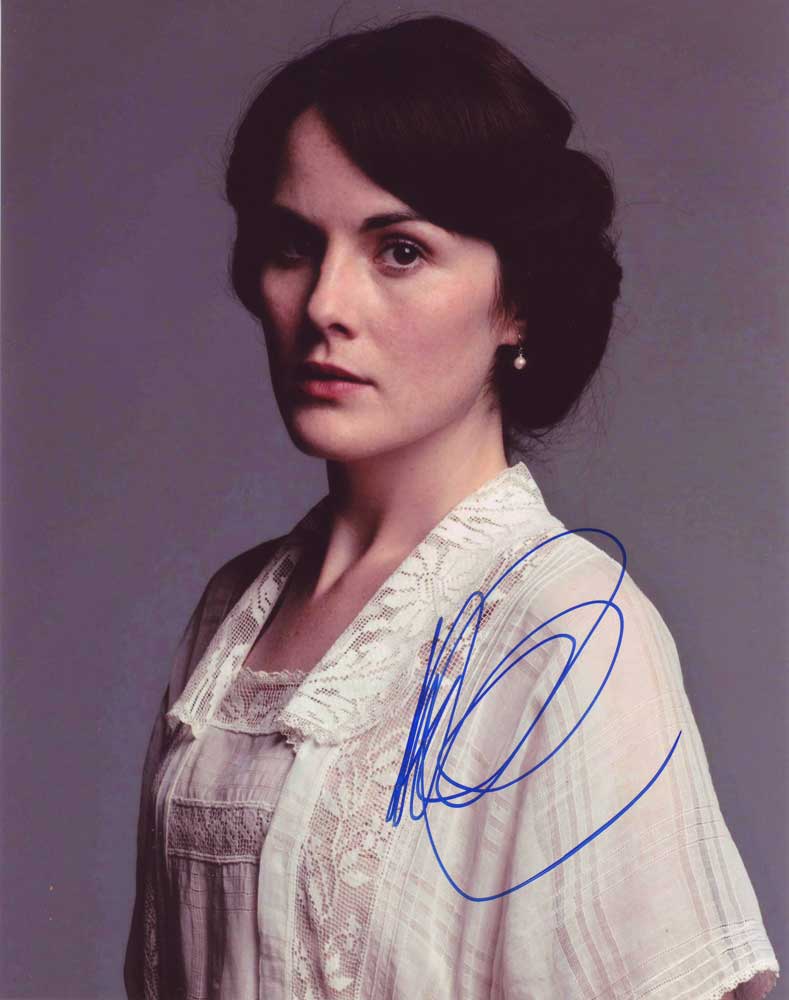 Michelle Dockery in-person autographed photo