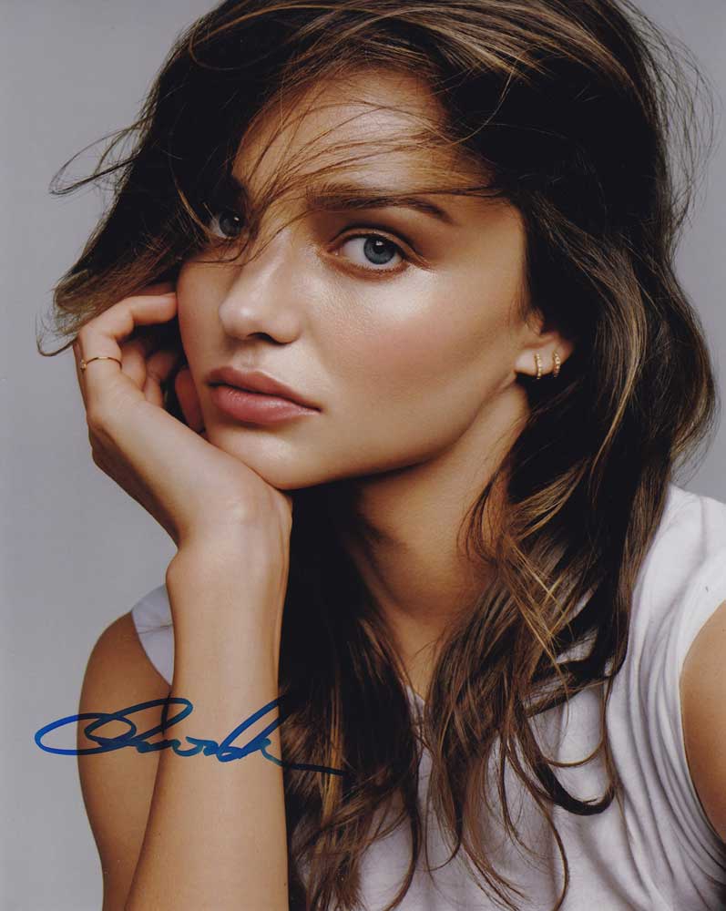 Miranda Kerr in-person autographed photo