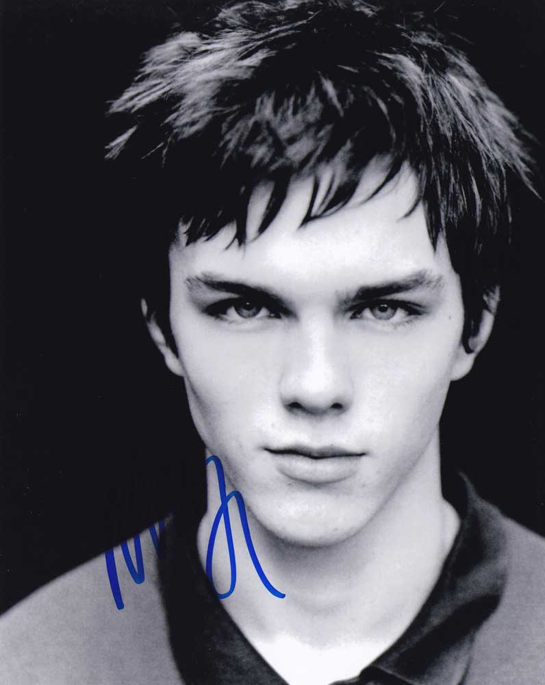 Nicholas Hoult in-person autographed photo