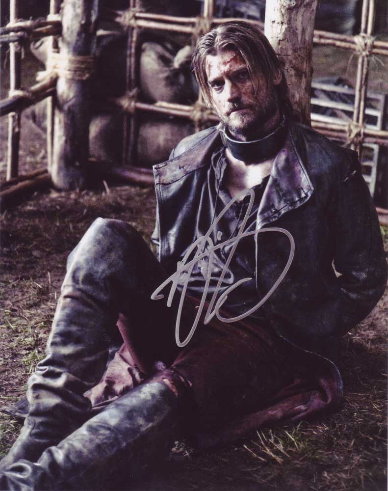 Nikolaj Coster-Waldau in-person autographed photo