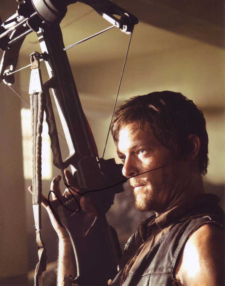 Norman Reedus in-person autographed photo