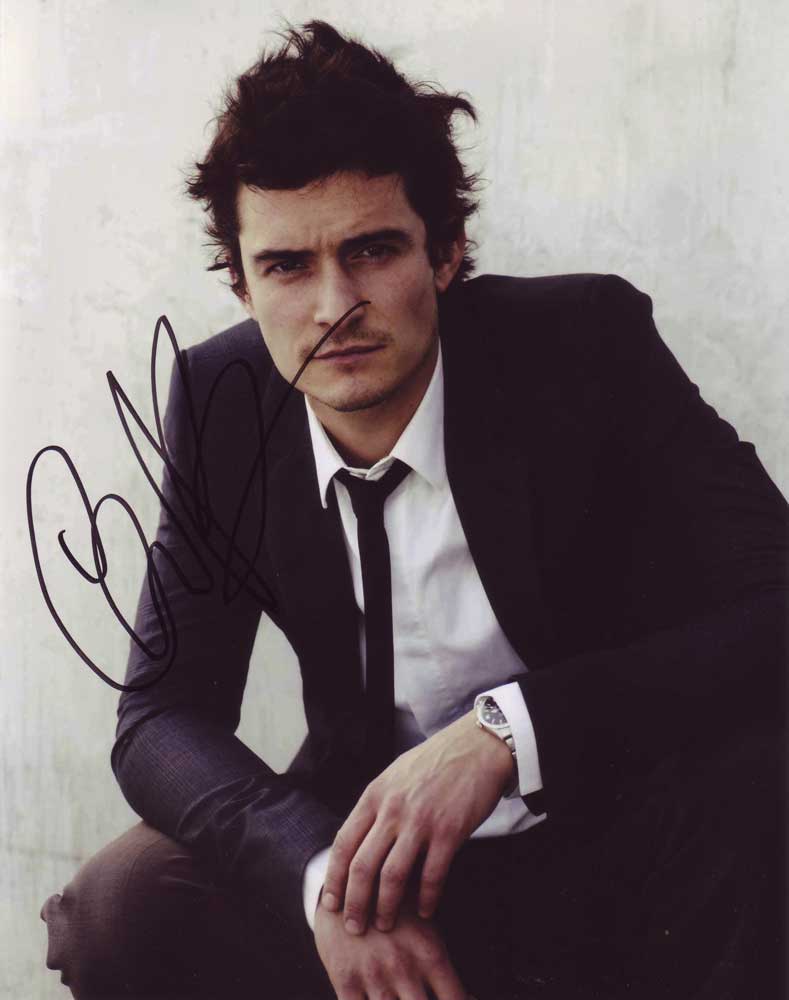 Orlando Bloom in-person autographed photo