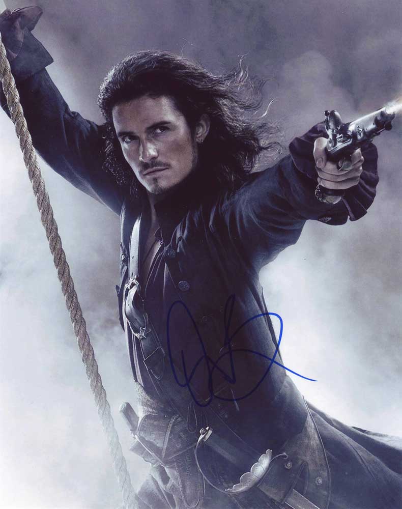 Orlando Bloom in-person autographed photo