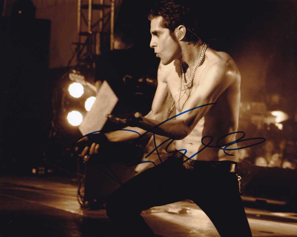 Perry Farrell in-person autographed photo