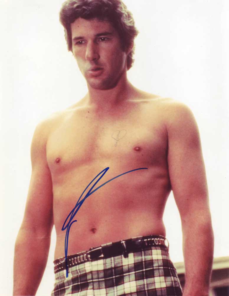 Richard Gere in-person autographed photo