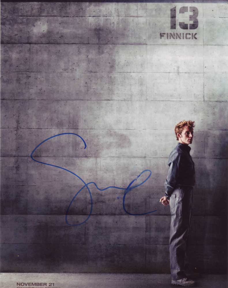 Sam Claflin in-person autographed photo Hunger Games