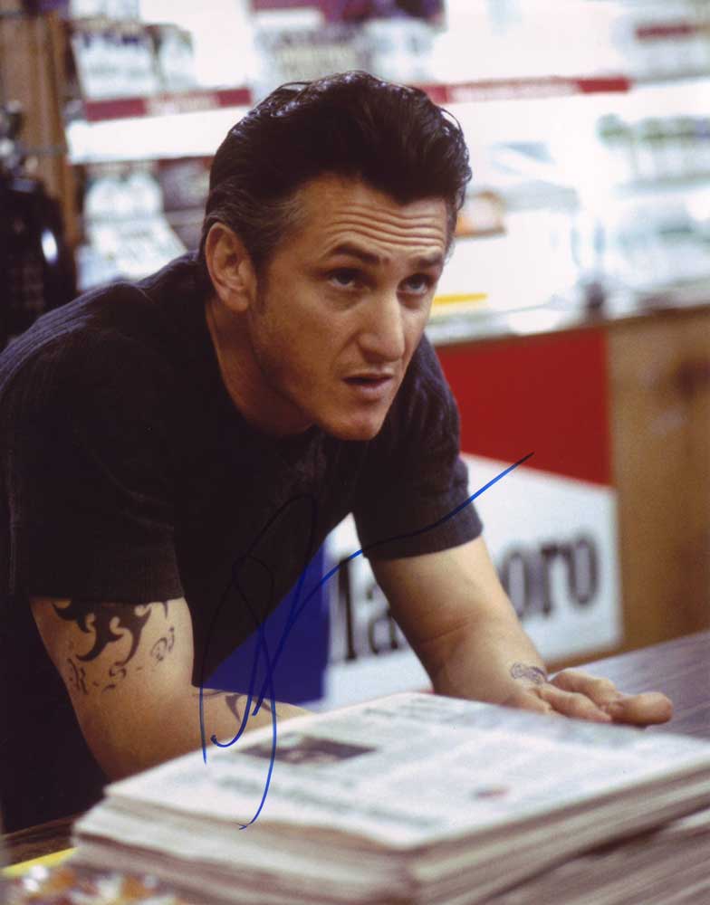 Sean Penn in-person Autographed photo