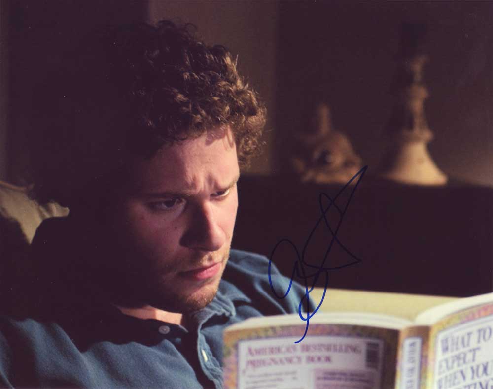 Seth Rogen in-person autographed photo