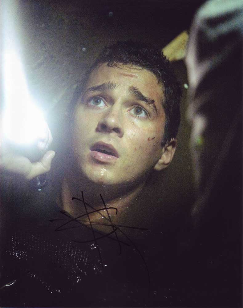 Shia LaBeouf in-person autographed photo