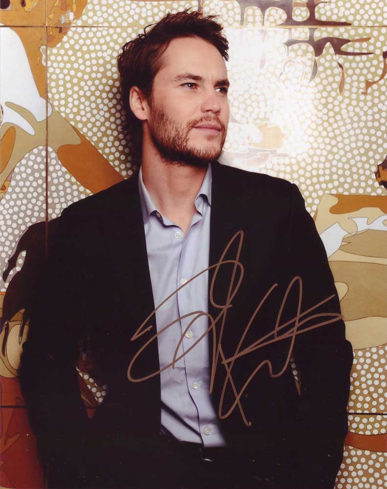 Taylor Kitsch in-person autographed photo