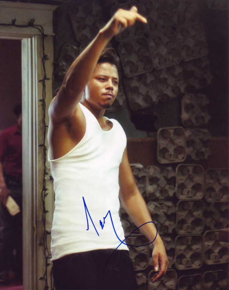 Terrence Howard in-person autographed photo