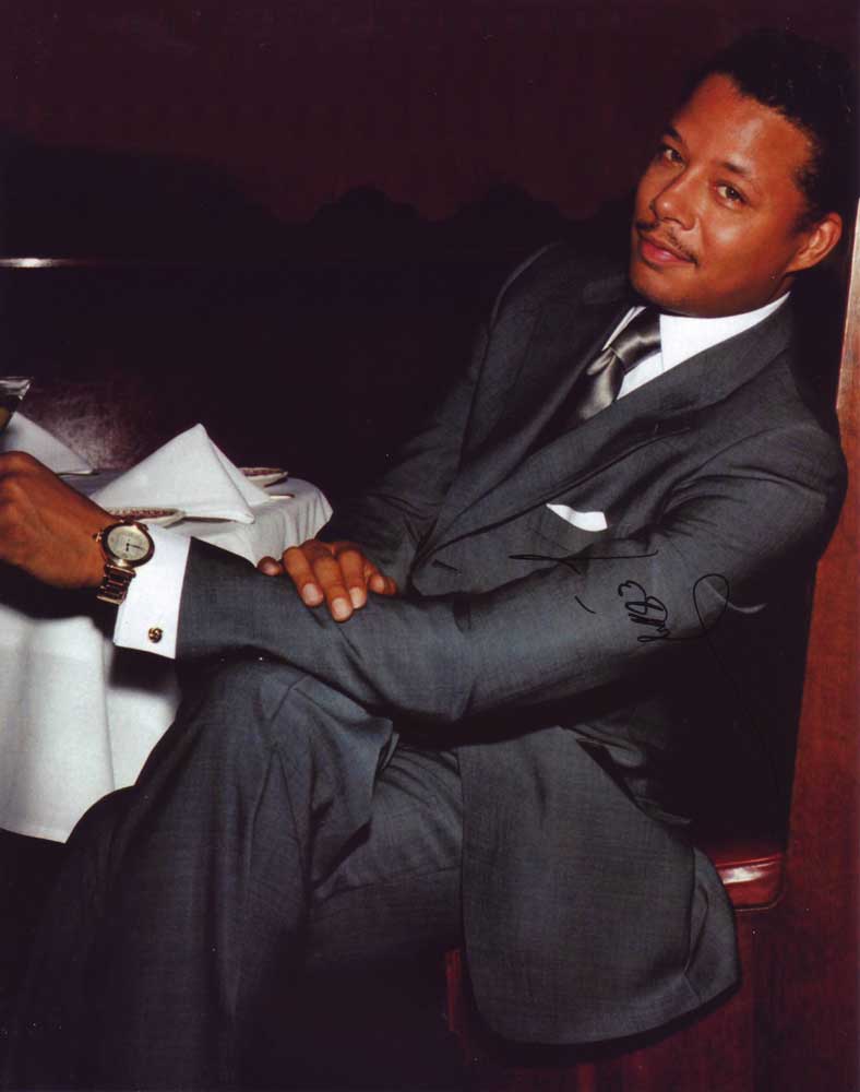 Terrence Howard in-person autographed photo