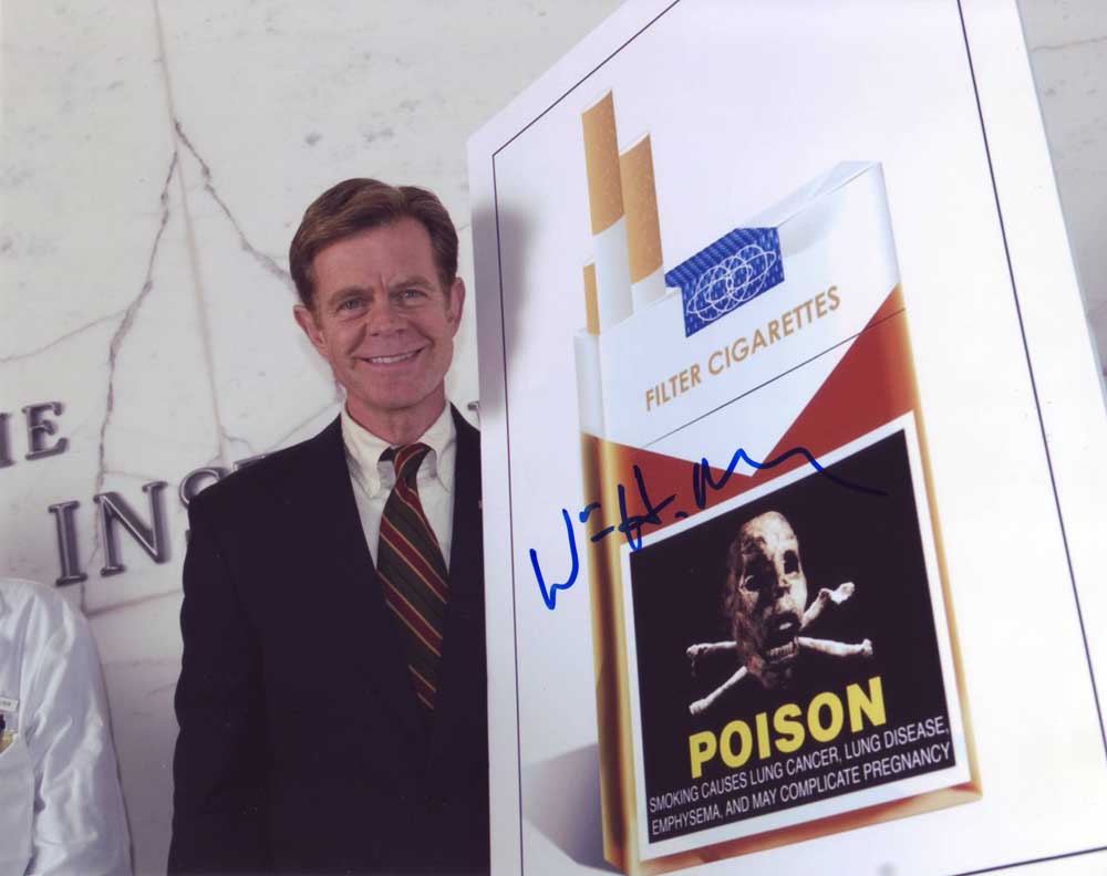 William H. Macy in-person autographed photo