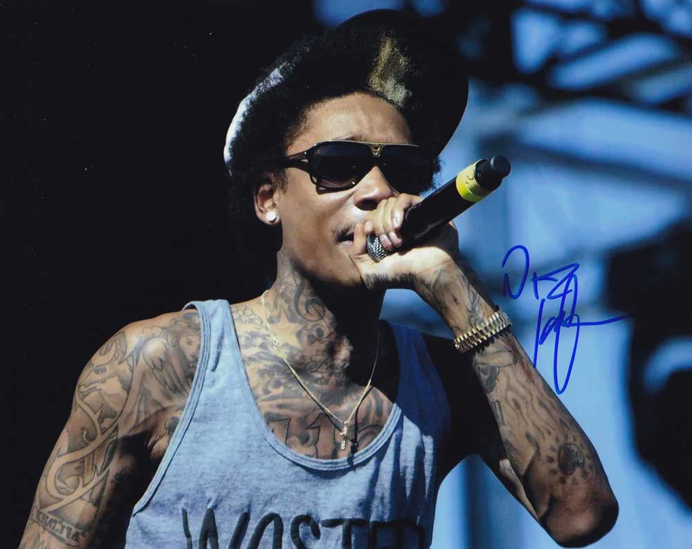 Wiz Khalifa In-person Autographed Photo