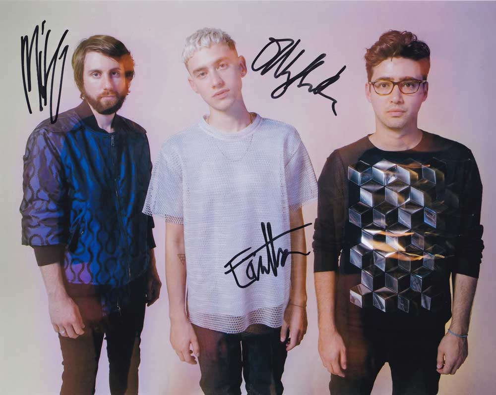 Years & Years In-person Autographed Photo