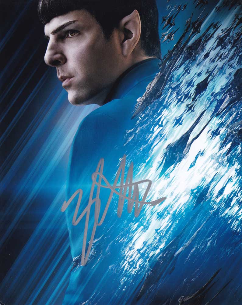 Zachary Quinto in-person autographed photo